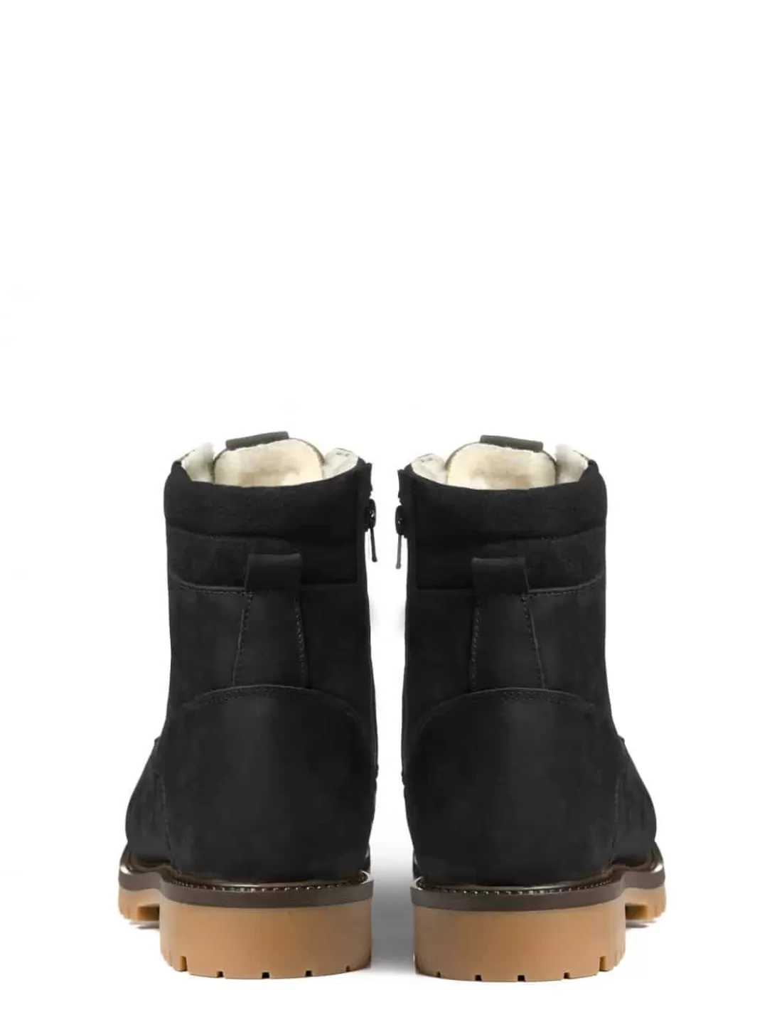 Outlet Bottes Canadiennes  homme  Hiver à Lacets Anfibio 100 % Laine Naturelle Homme Homme Bottes Grand Froid Homme