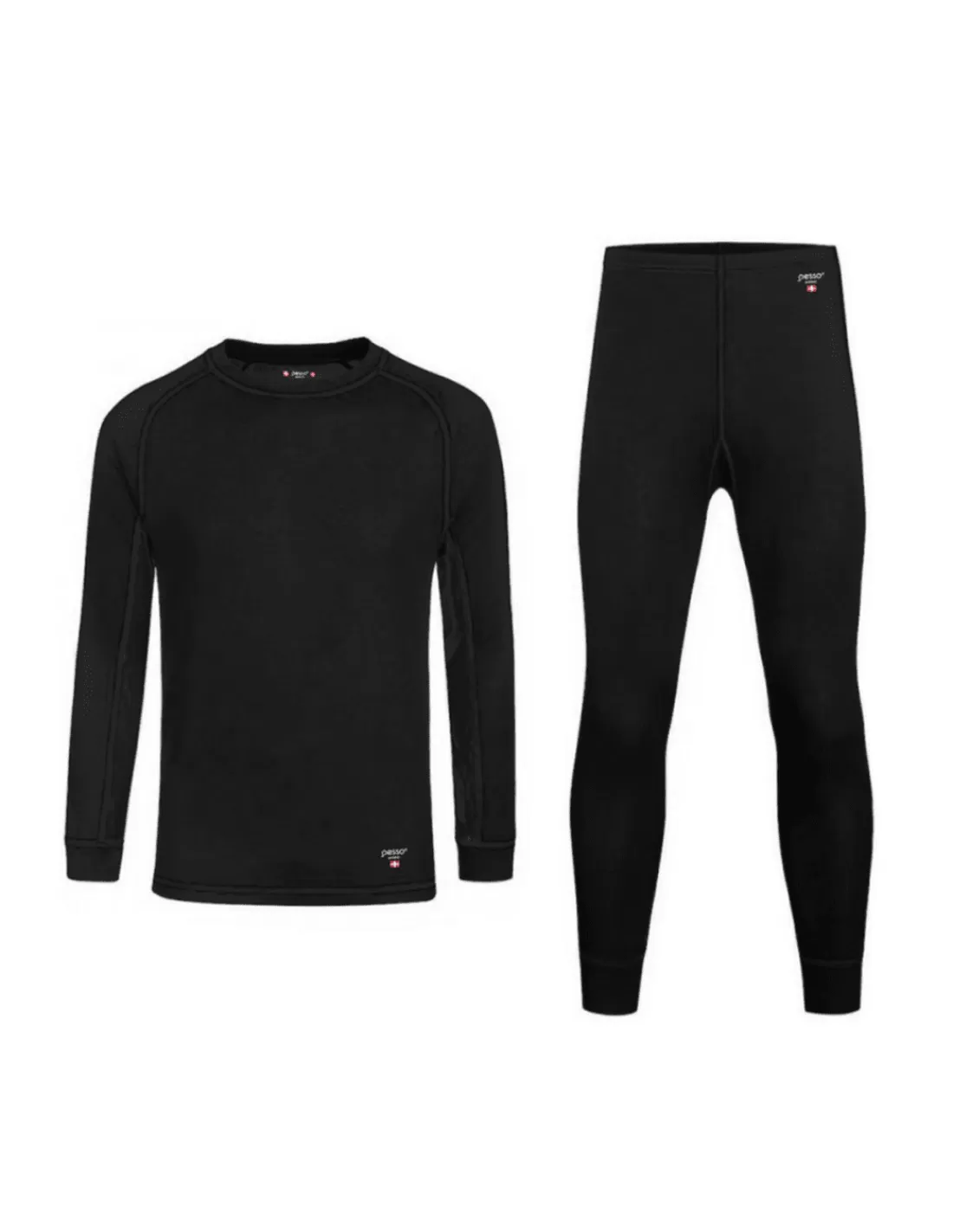 Cheap Ensemble Maillot Et Caleçon  thermique Laine Merinos Pesso Nordic Homme Homme Sous-Vêtements Thermiques Homme