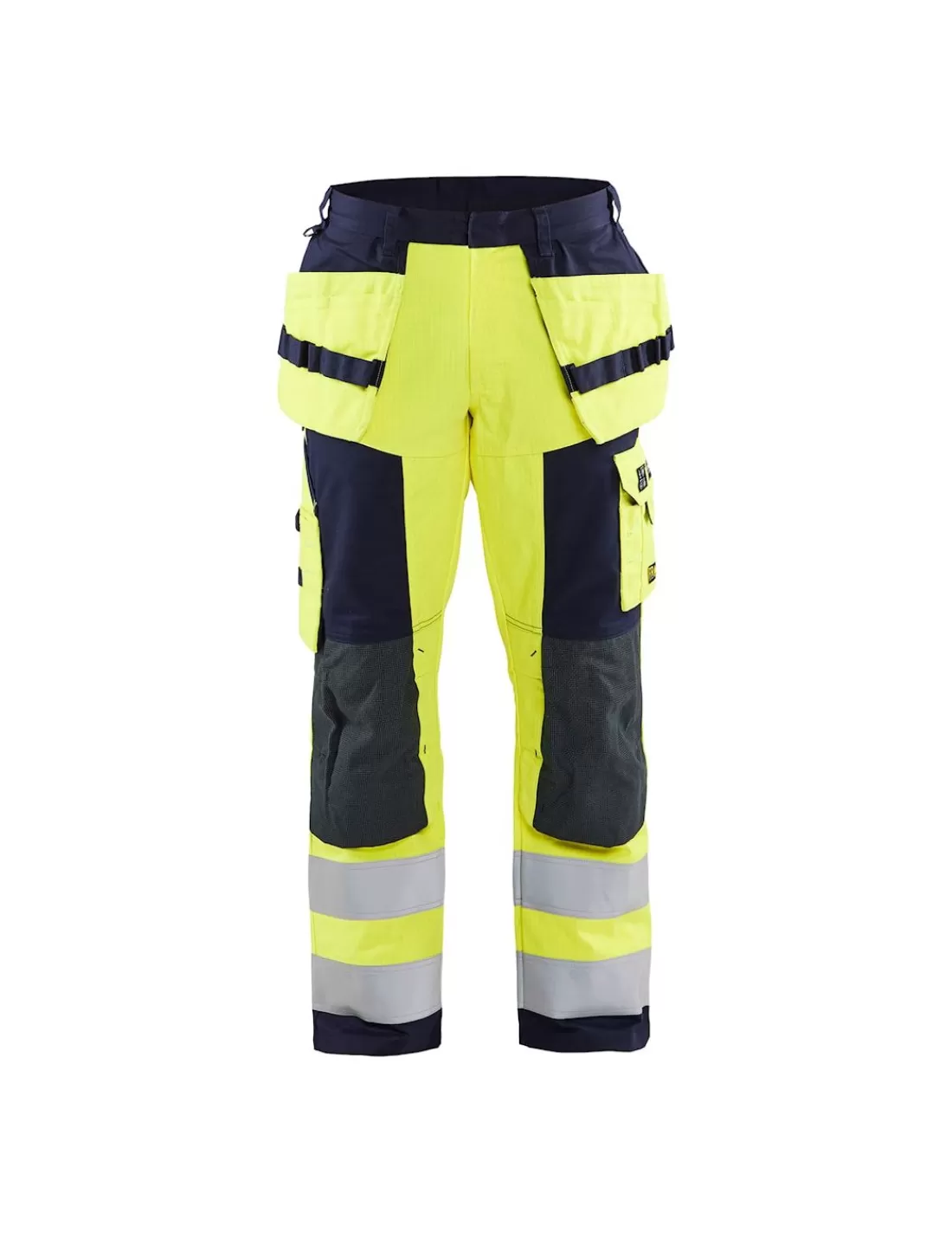 Shop Pantalon Multi Risques Haute Visibilité Résiste à L'huile, L'eau Et La Saleté 1579 Blaklader Pantalon Haute Visibilite | Pantalon De Pluie Haute Visibilite