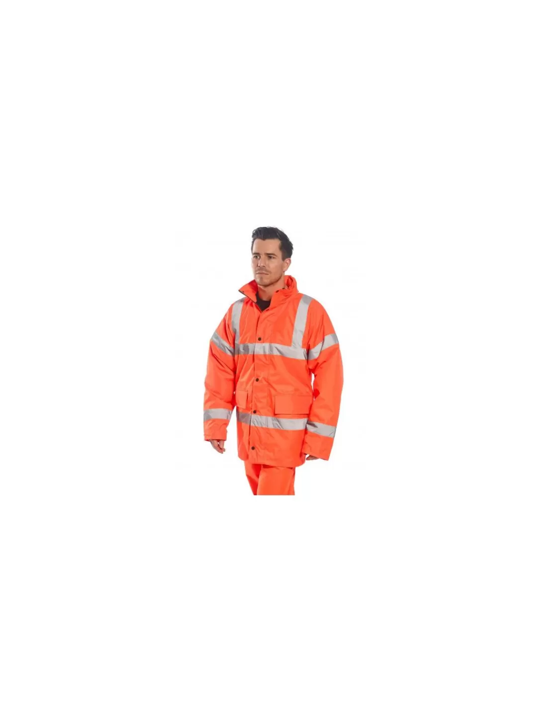 Clearance Parka Hiver De Signalisation EN20471 Classe 3 EN 343 Classe 4 RT30 Portwest Parka Haute Visbilite