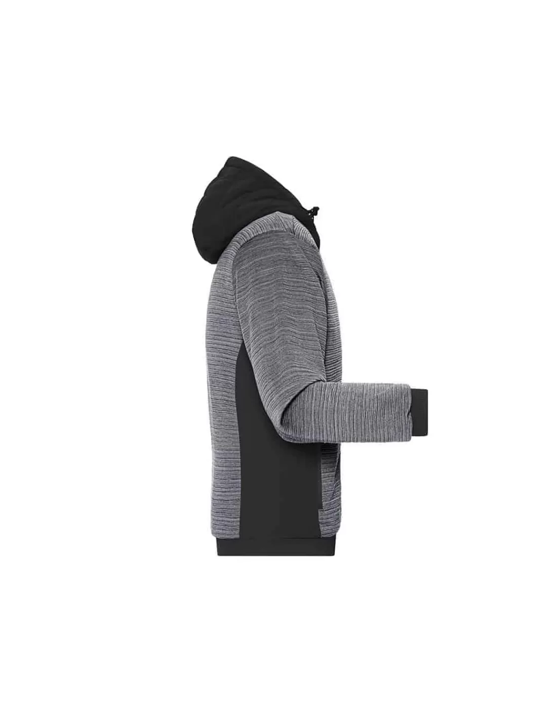 Clearance Veste Hybride à Capuche Homme Duvet Synthétique Dupont Sorona James & Nicholson Homme Polaires, Vestes Et Pulls Polaire Homme