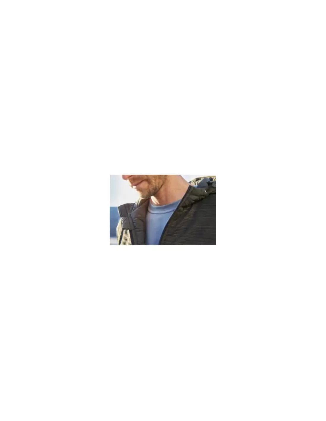 Clearance Veste Hybride à Capuche Homme Duvet Synthétique Dupont Sorona James & Nicholson Homme Polaires, Vestes Et Pulls Polaire Homme