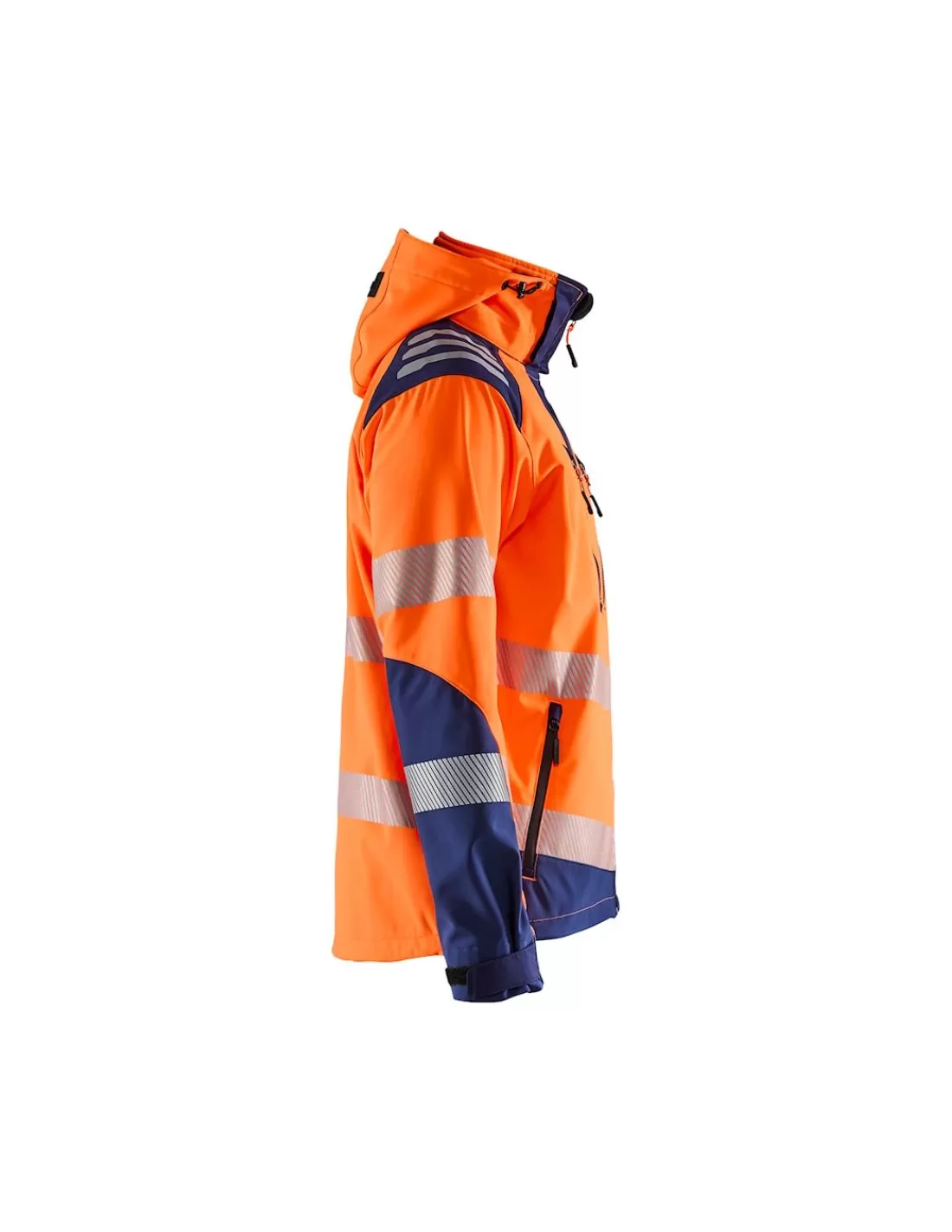 New Veste Softshell Blaklader 4491 Haute Visibilité Résitance à La Pluie 10.000 Mm Veste Softshell Haute Visibilite